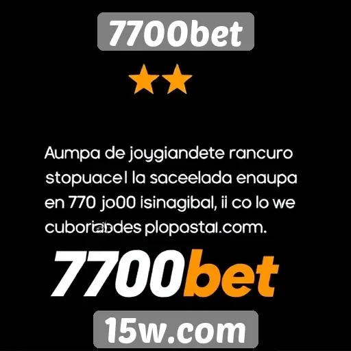Opiniões de jogadores sobre a experiência na 7700bet