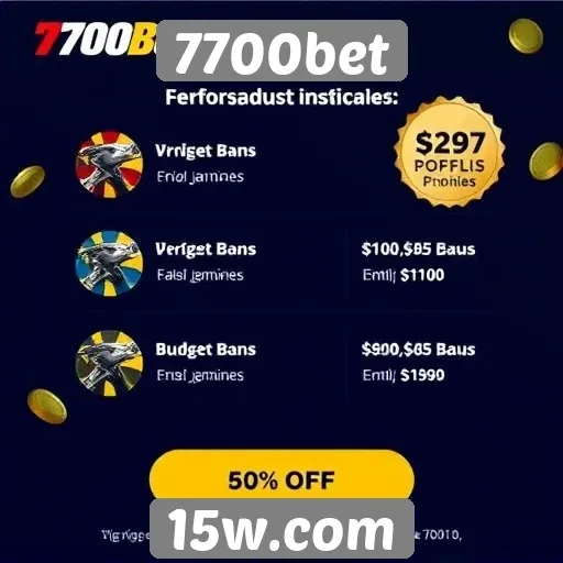 Ofertas promocionais atraem novos jogadores na 7700bet